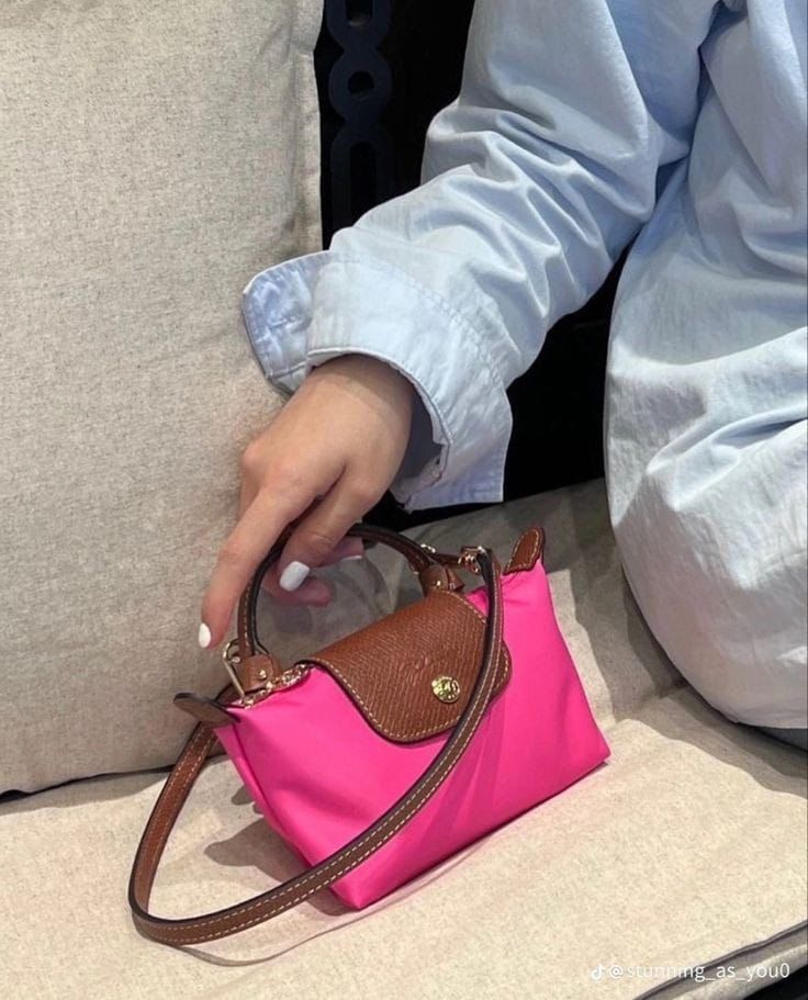LONG CHAMP - mini bags with long belt