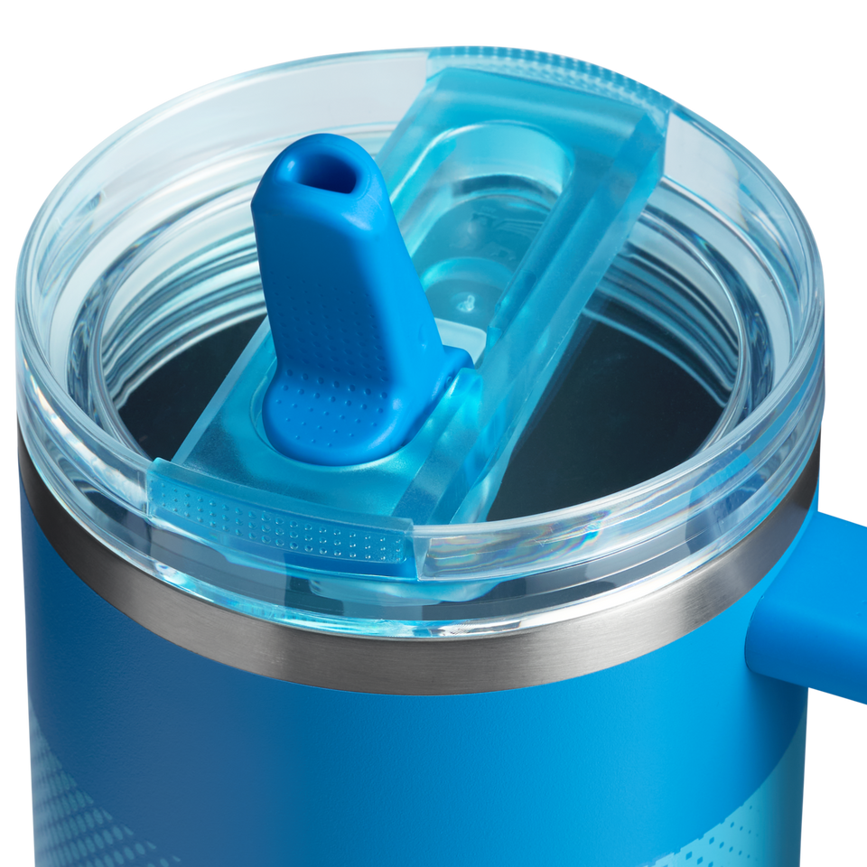 The Quencher ProTour Flip Straw Tumbler | 40 OZ |Azure Fade