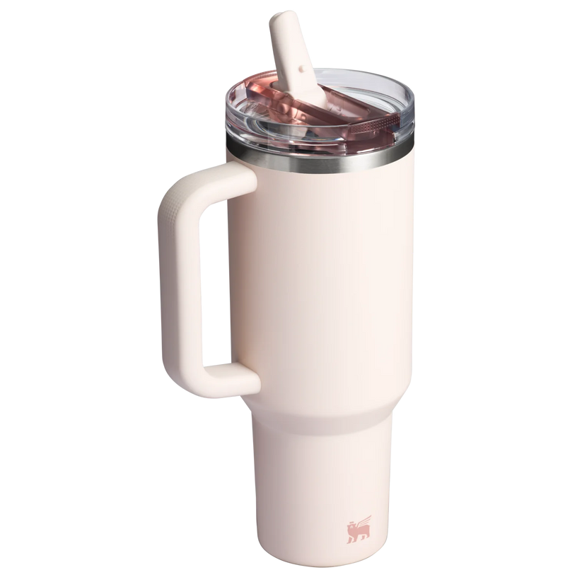 Stanley Quencher ProTour Flip Straw Tumbler | 40 OZ - Rose Quartz