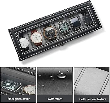 Leather Watch Organizer