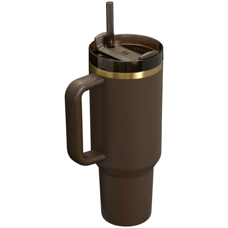 Stanley| The Quencher H2.O FlowState 40oz Tumbler - Chocolate Gold Exclusive