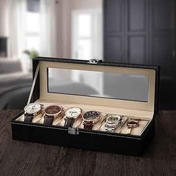 Leather Watch Organizer