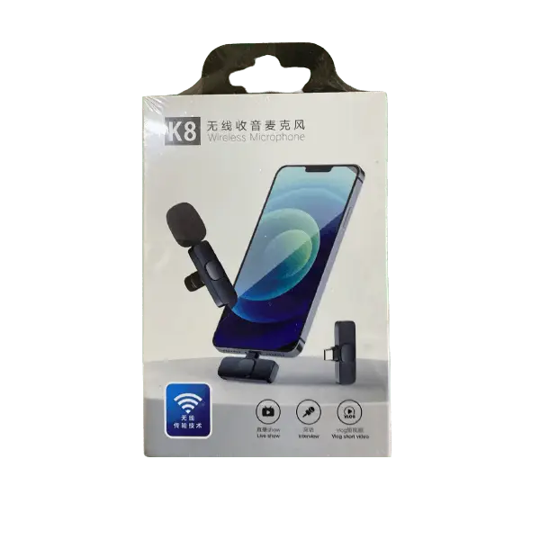 K8 Wireless Microphone For Mobile Type-C & Lightning