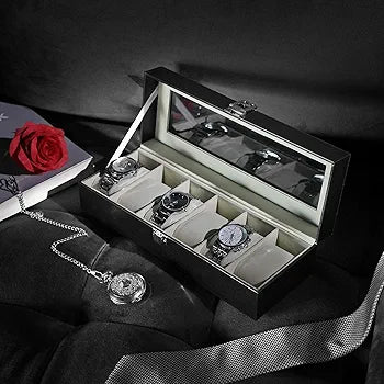 Leather Watch Organizer