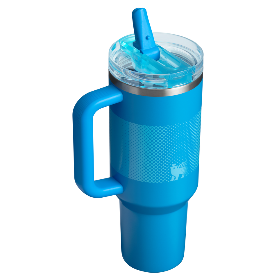 The Quencher ProTour Flip Straw Tumbler | 40 OZ |Azure Fade