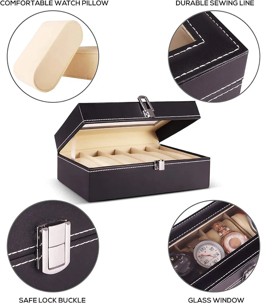 Leather Watch Organizer