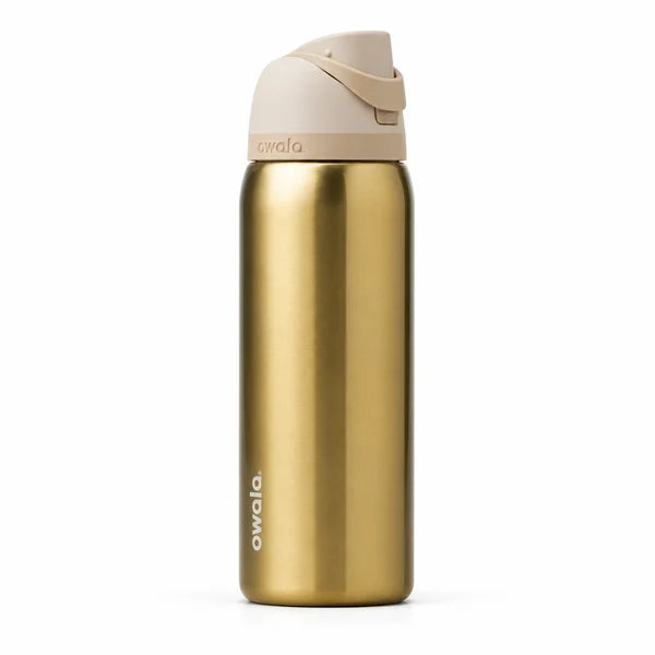 Owala FreeSip 32oz| Insulated Bottle| – Golden Dune