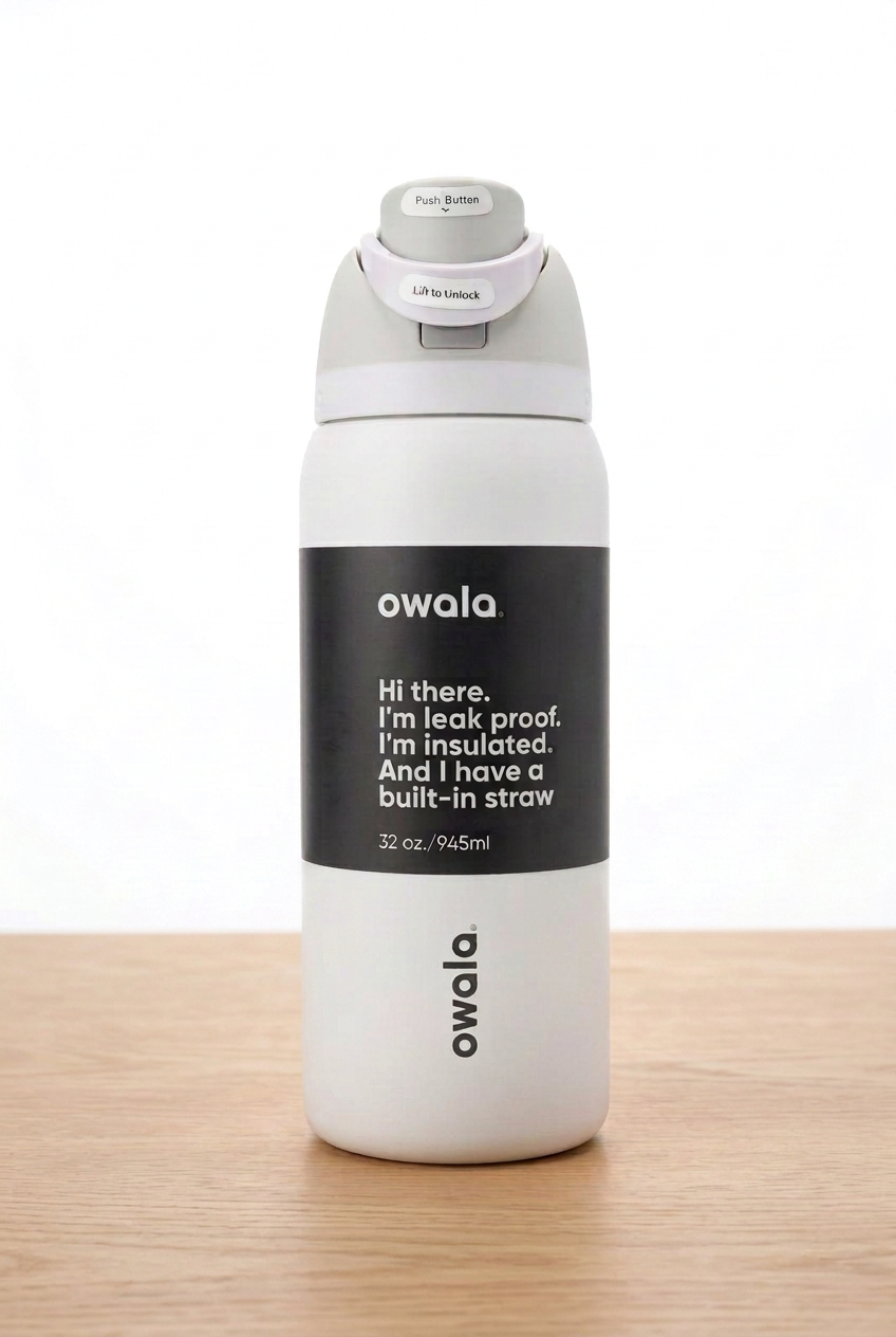 Owala FreeSip 32oz| Insulated Bottle|
