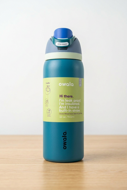 Owala FreeSip 32oz| Insulated Bottle|