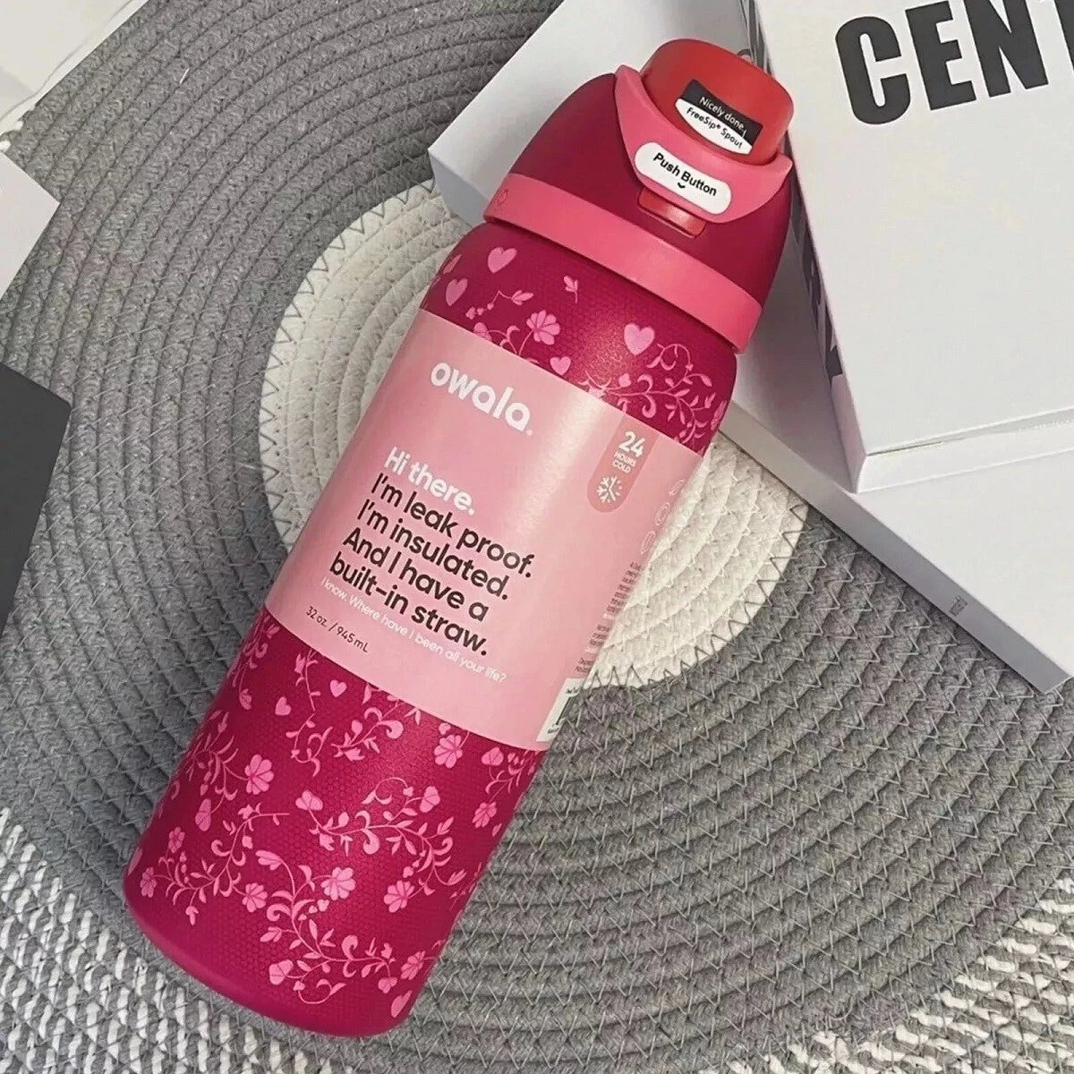 Owala FreeSip 32oz| Insulated Bottle| Limited Edition |