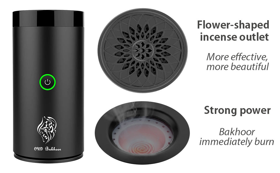 Rechargeable Bakhoor Incense Burner | Car Electric Incense Burner|