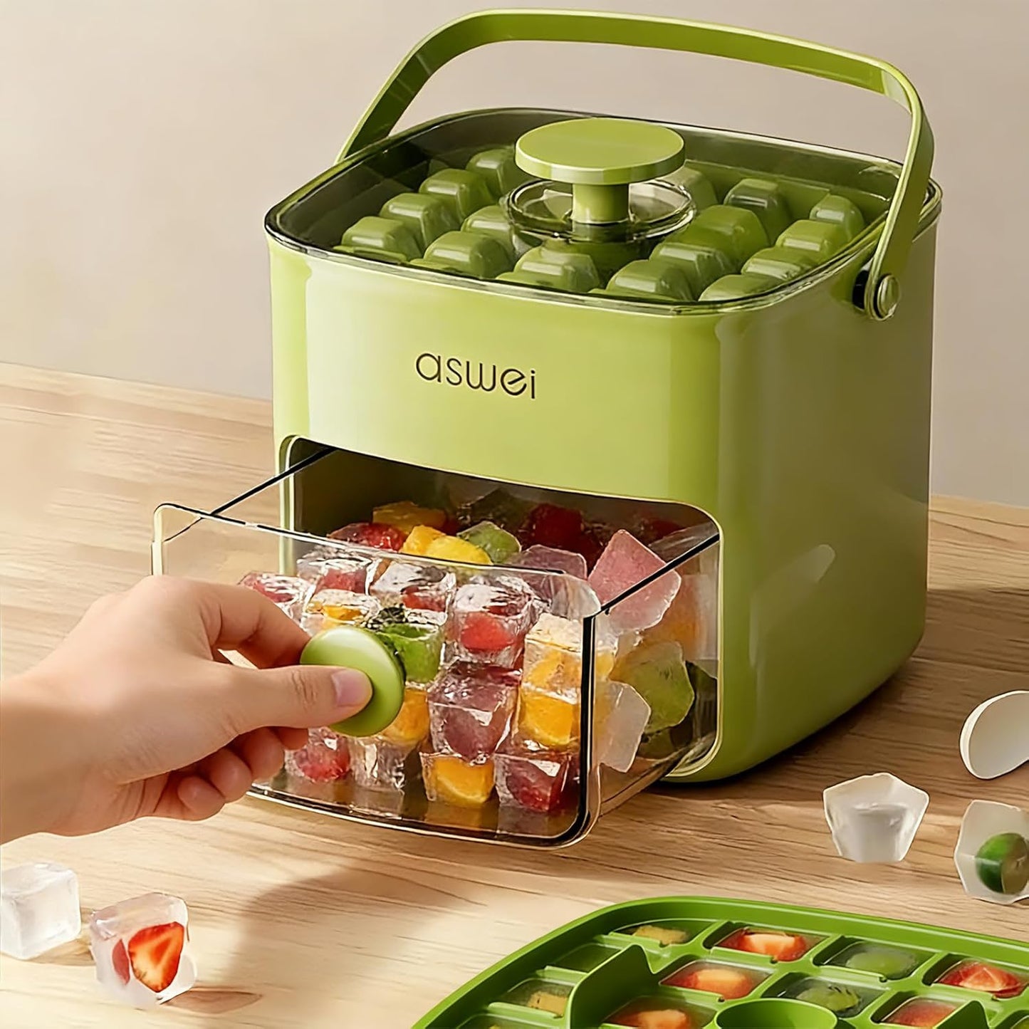 Portable Ice Tray Mold