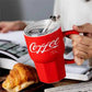 Bold Coffee Mug With Glass Straw, Office Water Thermal Mug, Ceramic Coffee Cup With Straw, Milk Tea Coffee Mug, Coffee Mug With Straw And Lid