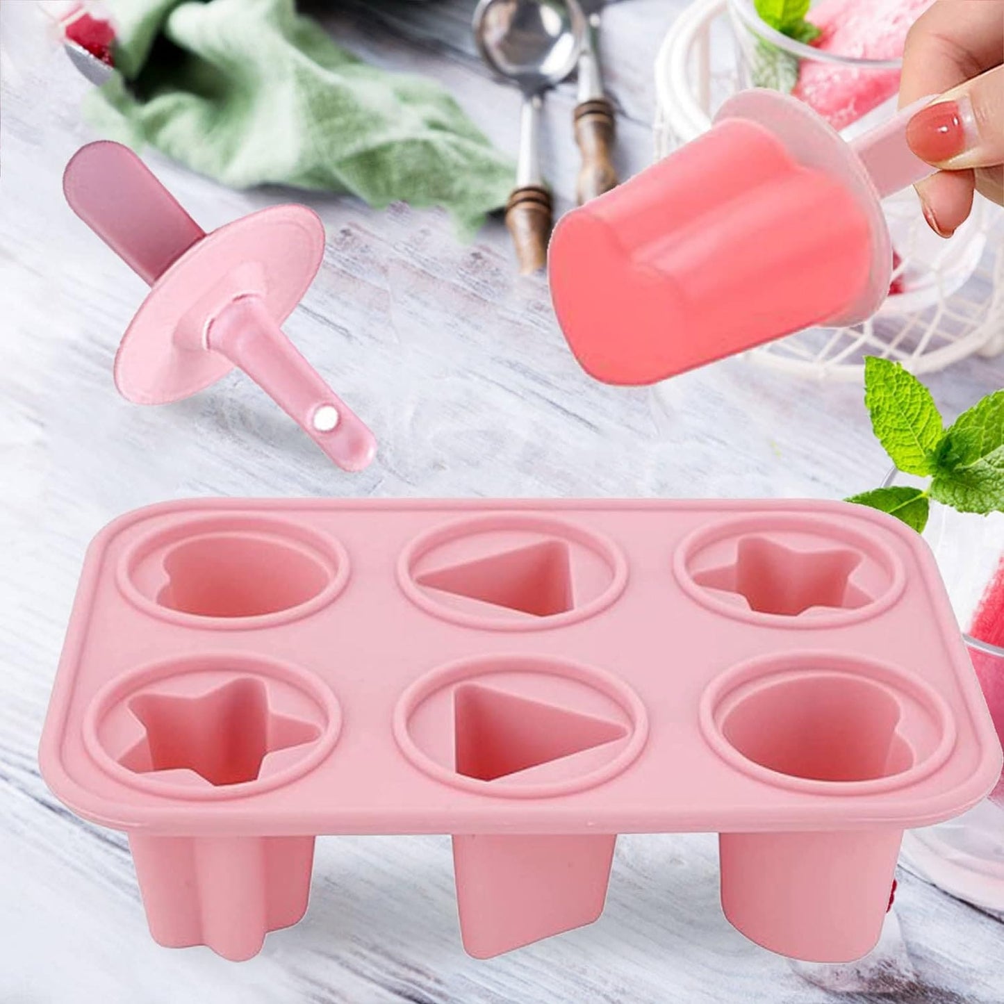 6 Holes Ice Cream Maker