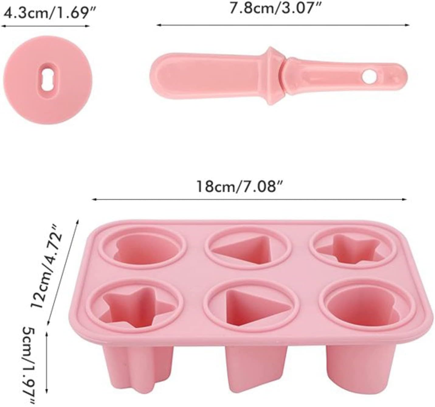 6 Holes Ice Cream Maker