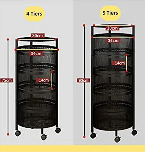 Premium Quality Rotating Basket (Imported)