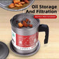Stainless Steel Oil Strainer Pot