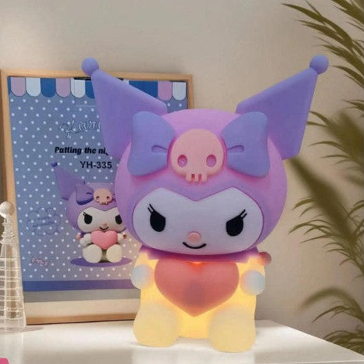 Rechargeable Silicone Kuromi Lamp