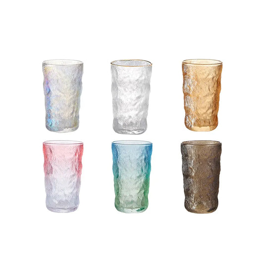 Frosted Glacier Glassware| Set of 6|380ml|