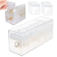 Acrylic Jewelry Box Organizer| Clear Jewelry Organizer Holder with 20 pcs Portable Anti Tarnish Jewelry bags