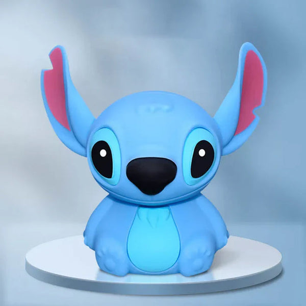 Stitch Silicone Touch Night Light LED Lamp – Cute Cartoon Bedside Lamp
