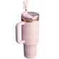 Stanley LoveShackFancy Quencher H2.O “FlowState” Tumbler (1.18 L) Blooming Heirloom
