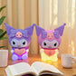 Rechargeable Silicone Kuromi Lamp