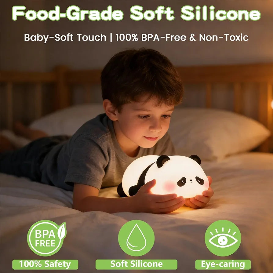 Rechargeable Silicone Touch Night Lamp
