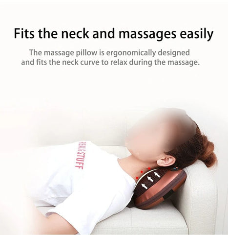 Head Neck and Body Pillow Massager