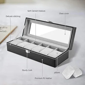 Leather Watch Organizer