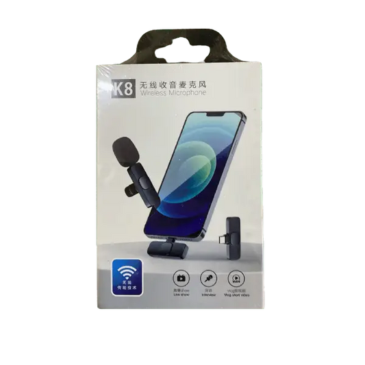 K8 Wireless Microphone For Mobile Type-C & Lightning