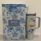 Stanley LoveShackFancy Quencher H2.O “FlowState” Tumbler (1.18 L) Everblooming Rosettes