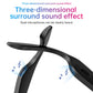 AI Wireless Smart Glasses | Hands-Free , Music & Calls