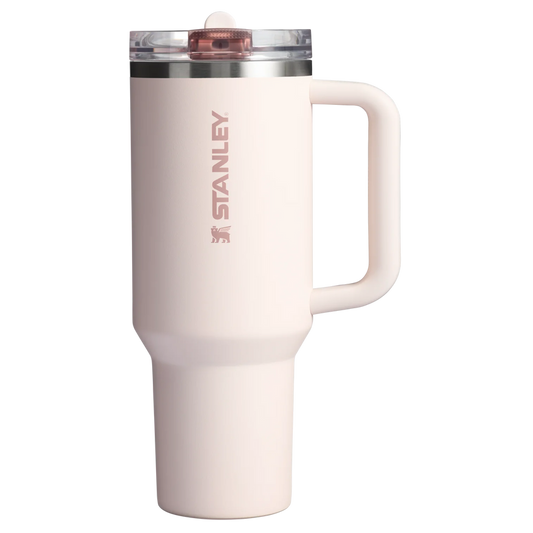 Stanley Quencher ProTour Flip Straw Tumbler | 40 OZ - Rose Quartz