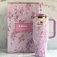 STANLEY X LOVE SHACK FANCY TUMBLER QUENCHER 40OZ - HAPPY THOUGHTS