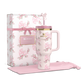 The Stanley X LoveShackFancy Holiday Quencher | 40 OZ |Rosa Beaux Blue|Rosa Beaux Pink